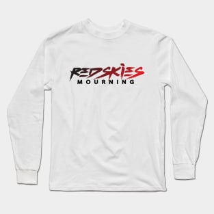 Red Skies Mourning Red Logo Long Sleeve T-Shirt